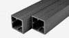 Столб заборный Groentec 3000x120x120 мм, Серый